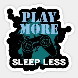 Retro Gaming Quote Sticker